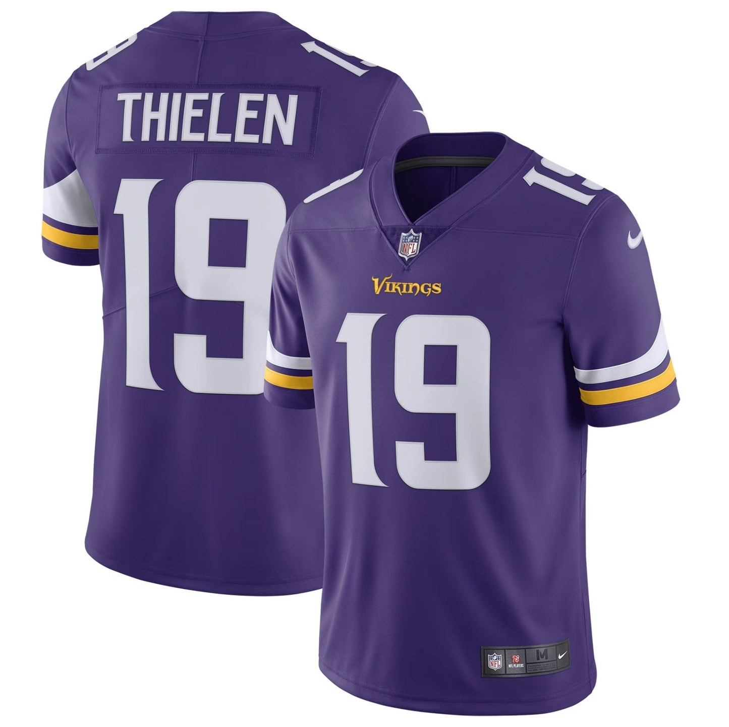 Men's Minnesota Vikings Adam Thielen Vapor Untouchable Limited Player Football Jersey Purple