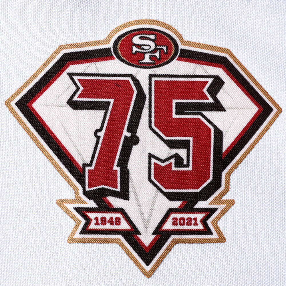 Women's San Francisco 49ers Jimmy Garoppolo 75th Anniversary 2nd Alternate Game Jersey White
